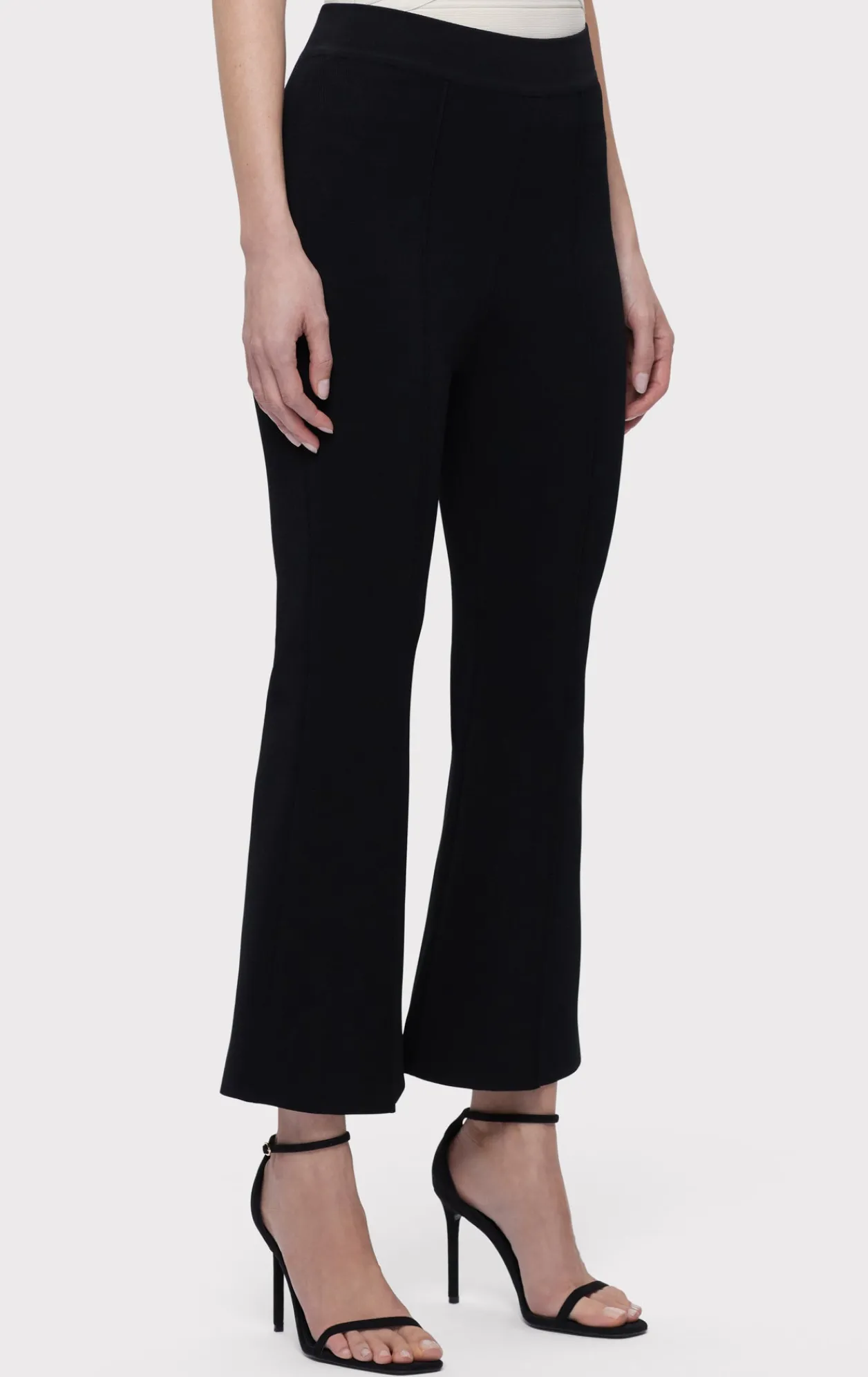 Separates|Bottoms-Hervé Léger AVA PANT BLACK
