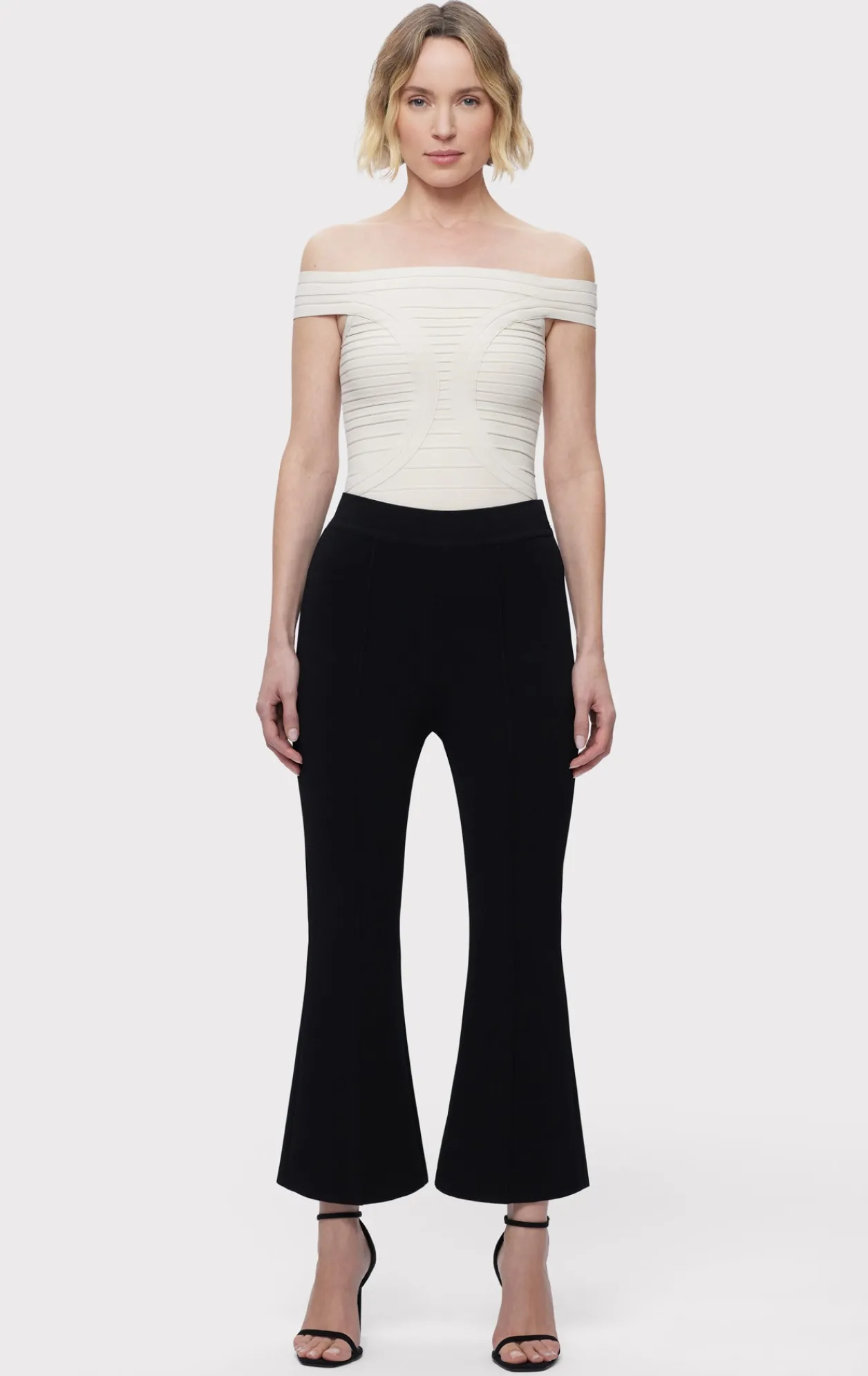 Separates|Bottoms-Hervé Léger AVA PANT BLACK