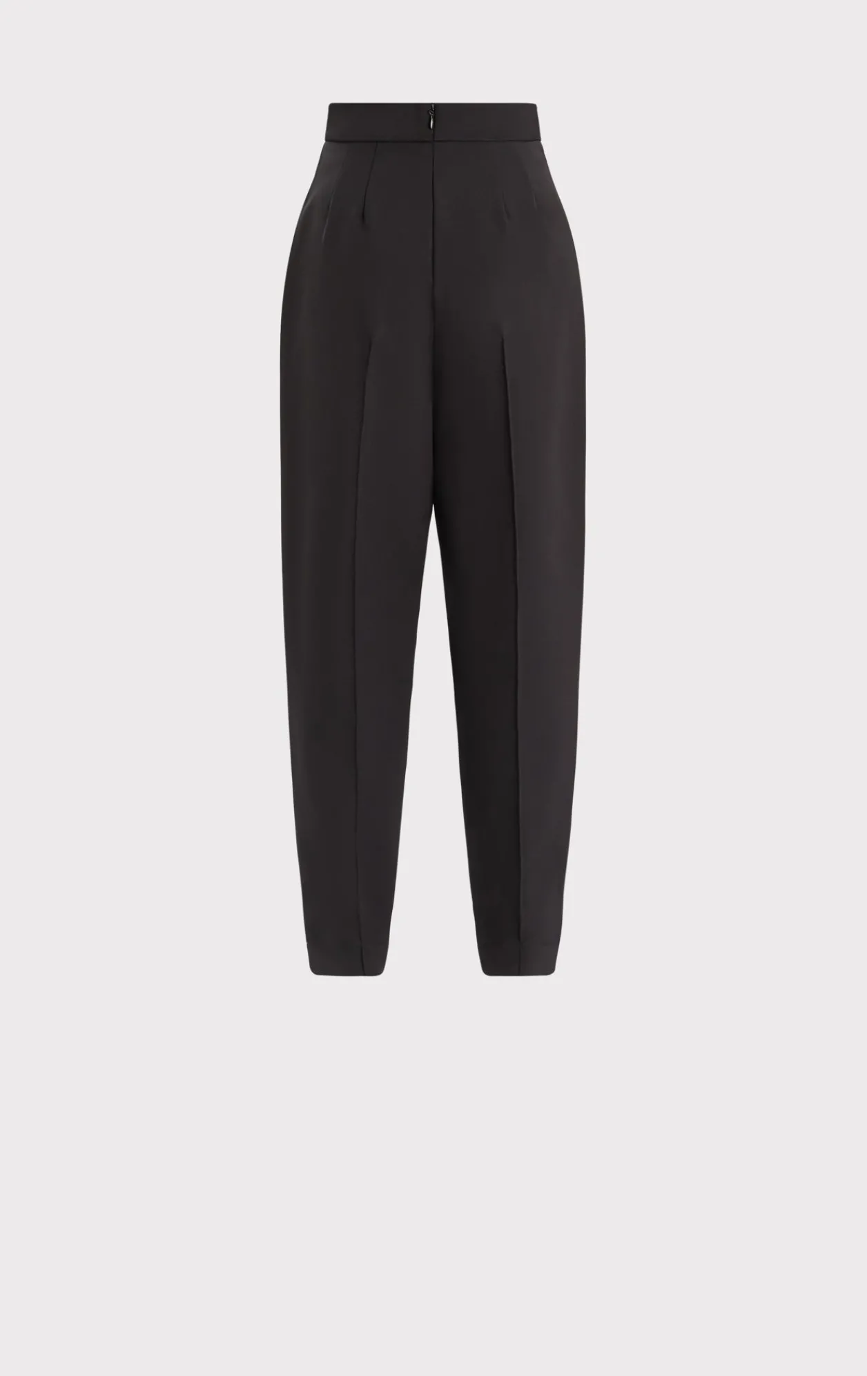 Separates|Bottoms-Hervé Léger HIGH WAIST PLEATED TAPERED PANTS BLACK