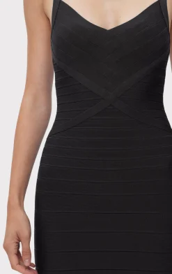 Dresses-Hervé Léger ICON BANDAGE BUSTIER MINI BLACK