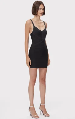 Dresses-Hervé Léger ICON BANDAGE BUSTIER MINI BLACK