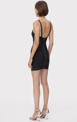 Dresses-Hervé Léger ICON BANDAGE BUSTIER MINI BLACK