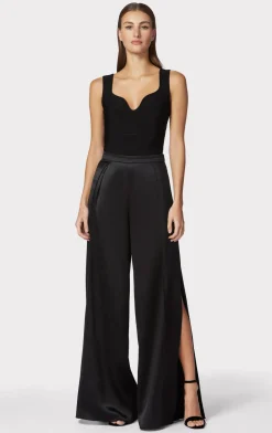 Separates|Tops-Hervé Léger ICON SWEETHEART TOP BLACK