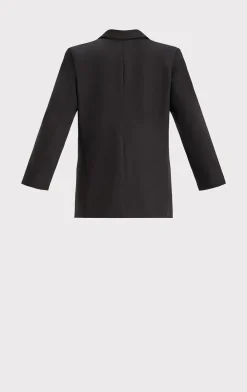 Separates|Jackets-Hervé Léger OVERSIZED BLAZER BLACK