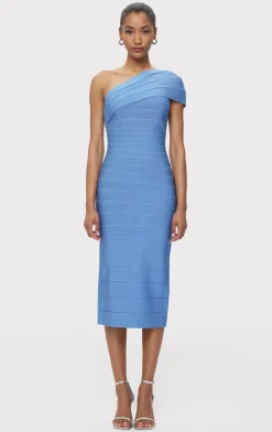 Dresses-Hervé Léger THE ABIGAIL DRESS HYDRANGEA