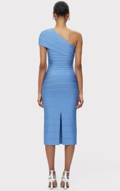 Dresses-Hervé Léger THE ABIGAIL DRESS HYDRANGEA