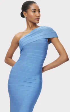 Dresses-Hervé Léger THE ABIGAIL DRESS HYDRANGEA