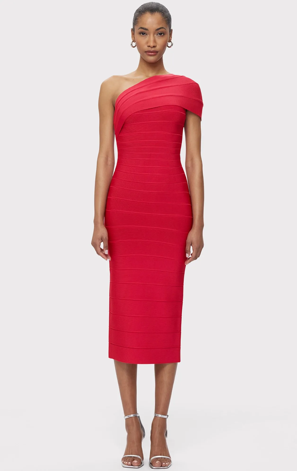 Dresses-Hervé Léger THE ABIGAIL DRESS RIO RED