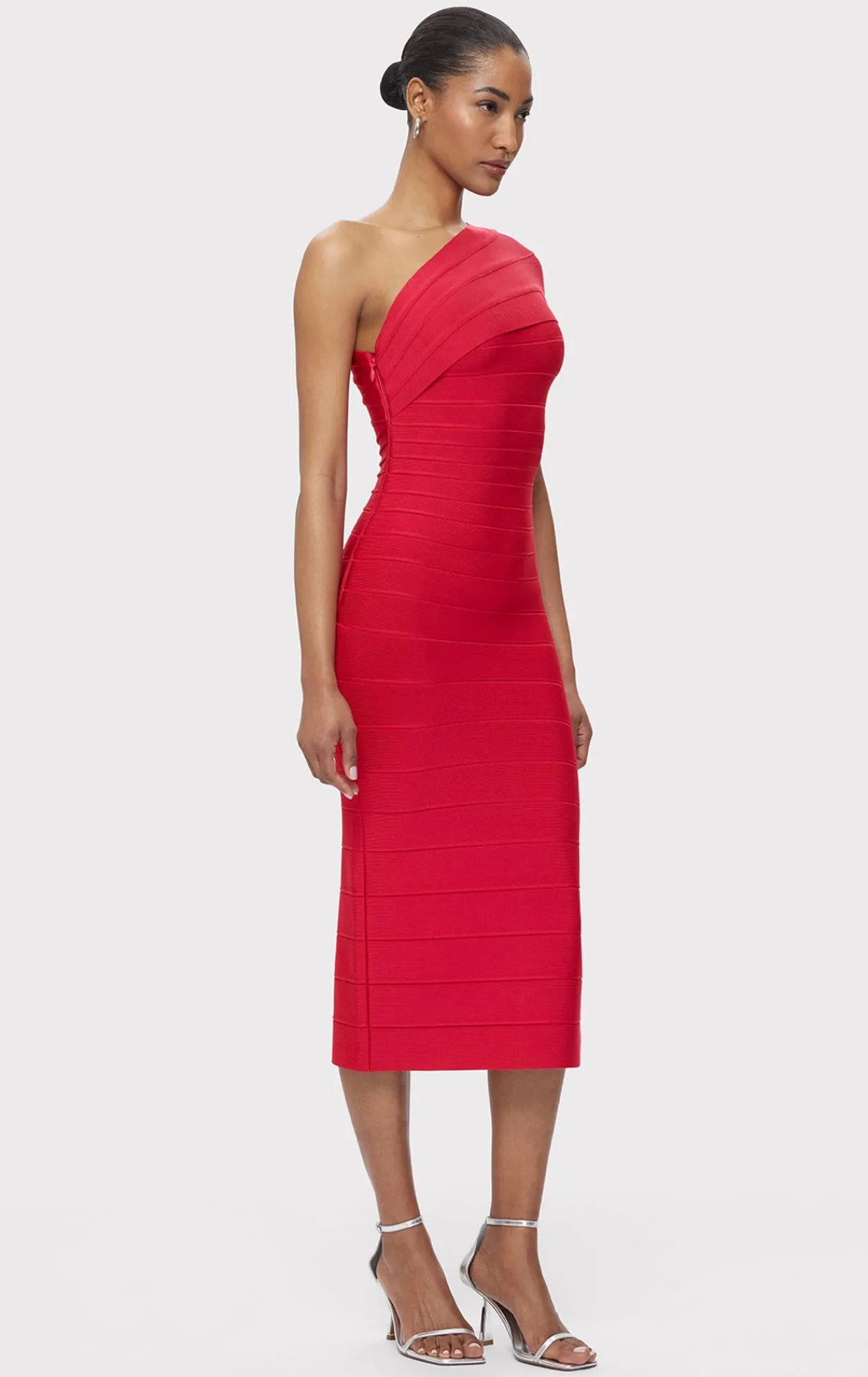 Dresses-Hervé Léger THE ABIGAIL DRESS RIO RED