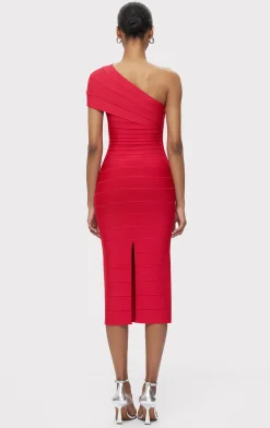 Dresses-Hervé Léger THE ABIGAIL DRESS RIO RED