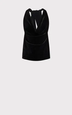 Separates|Tops-Hervé Léger THE ALICE TOP BLACK