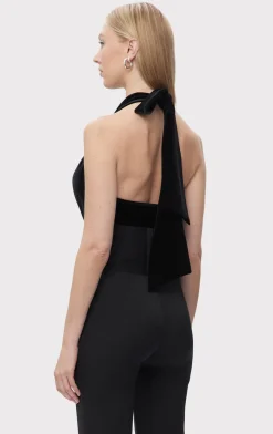 Separates|Tops-Hervé Léger THE ALICE TOP BLACK