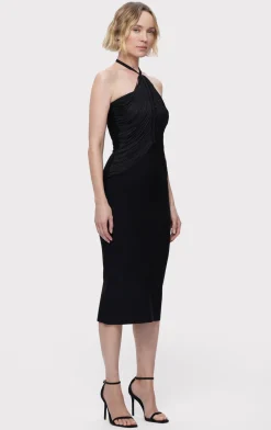 Dresses-Hervé Léger THE AMELIA DRESS BLACK