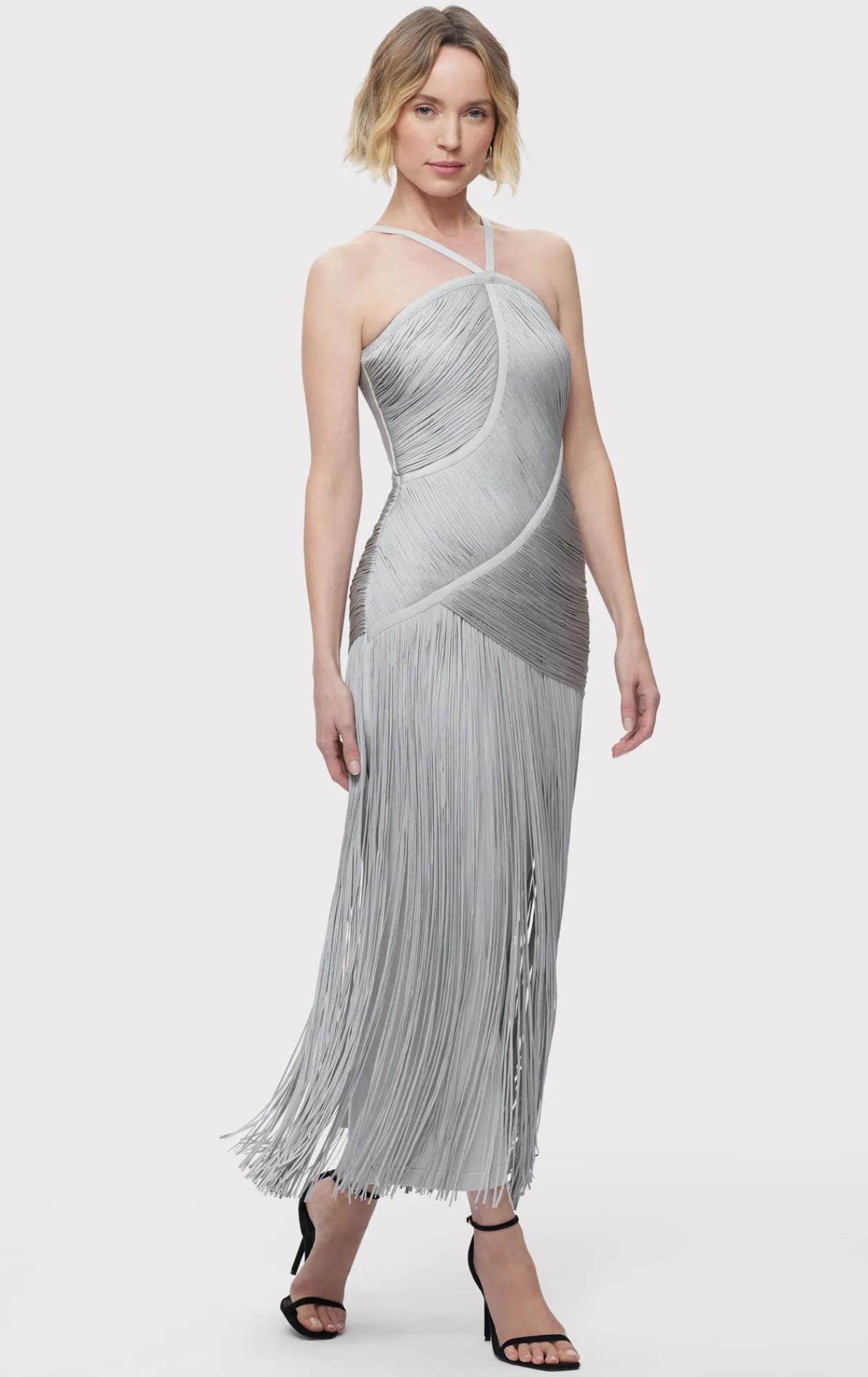 Dresses|Gowns-Hervé Léger THE AMELIA GOWN MIST