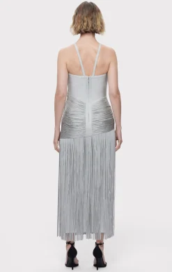 Dresses|Gowns-Hervé Léger THE AMELIA GOWN MIST