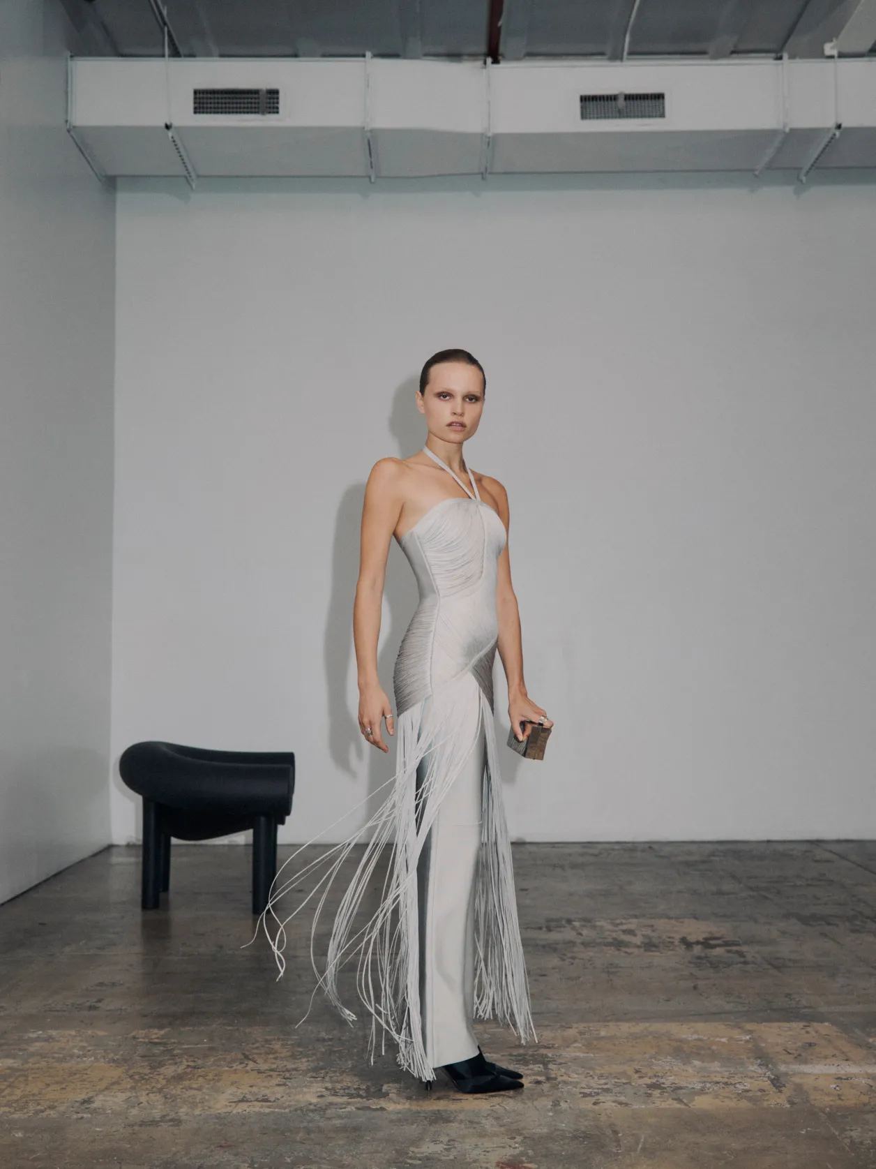 Dresses|Gowns-Hervé Léger THE AMELIA GOWN MIST