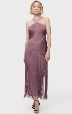Dresses|Gowns-Hervé Léger THE AMELIA GOWN MAUVE