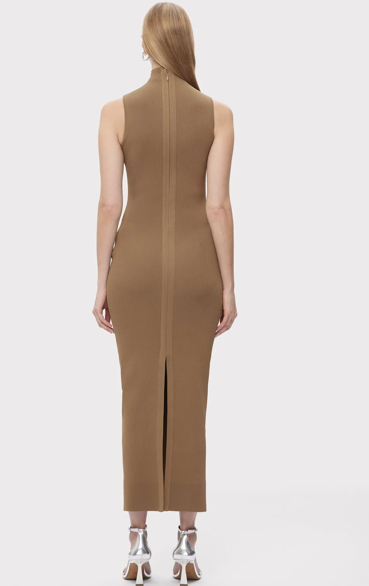 Dresses|Gowns-Hervé Léger THE ANGELICA GOWN LATTE