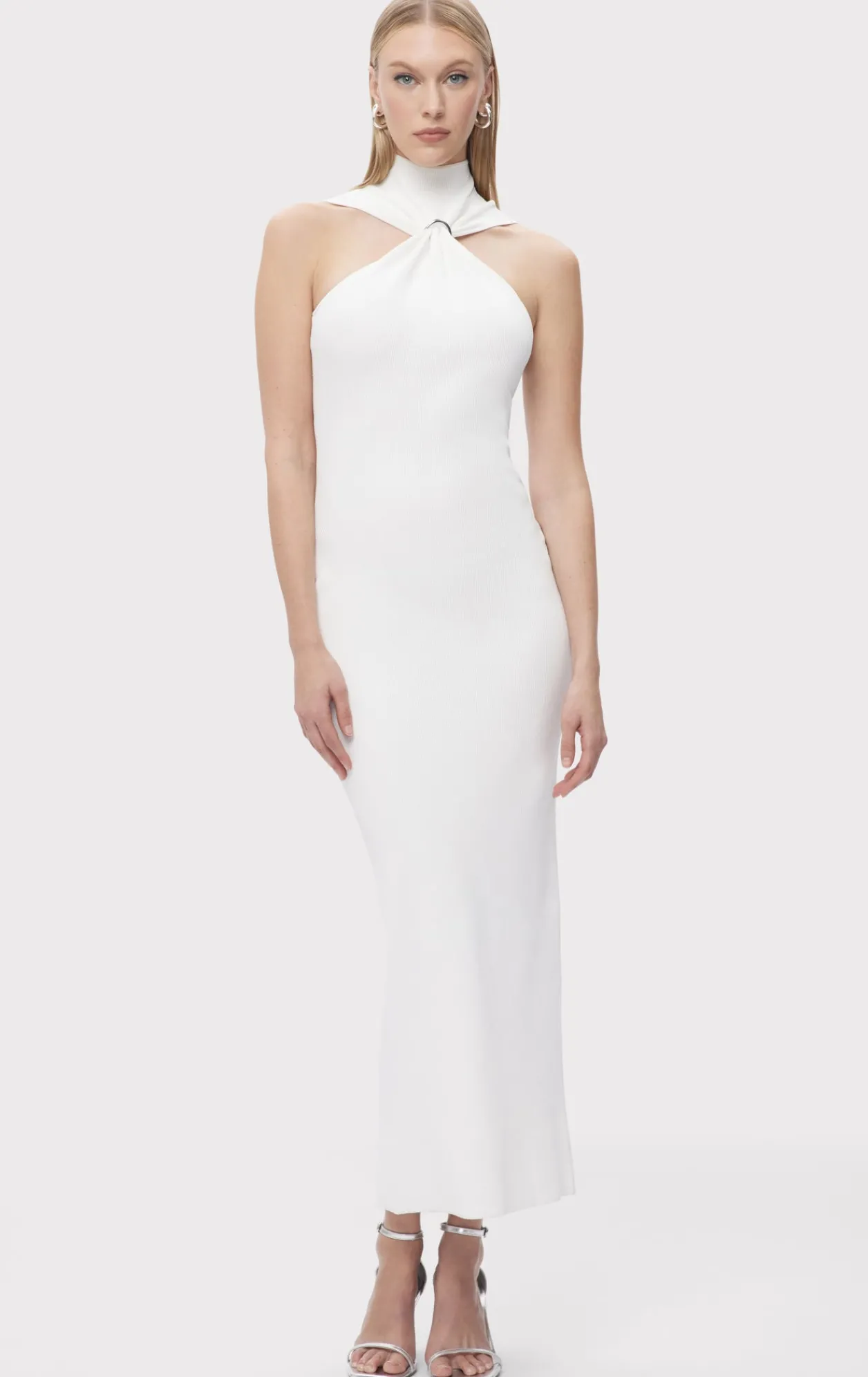 Dresses|Gowns-Hervé Léger THE ANGELICA GOWN ALABASTER