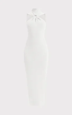 Dresses|Gowns-Hervé Léger THE ANGELICA GOWN ALABASTER