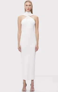 Dresses|Gowns-Hervé Léger THE ANGELICA GOWN ALABASTER