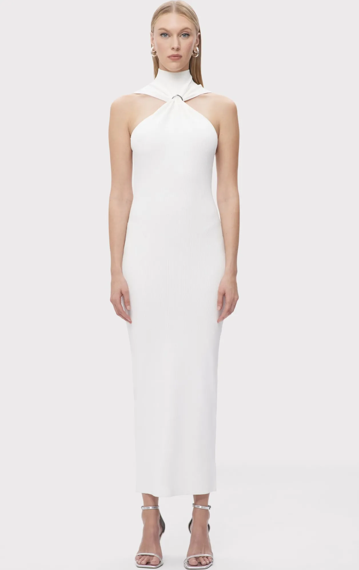 Dresses|Gowns-Hervé Léger THE ANGELICA GOWN ALABASTER