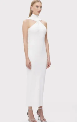Dresses|Gowns-Hervé Léger THE ANGELICA GOWN ALABASTER