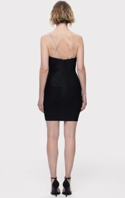 Dresses-Hervé Léger THE ARIA DRESS BLACK