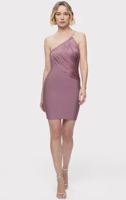 Dresses-Hervé Léger THE ARIA DRESS MAUVE