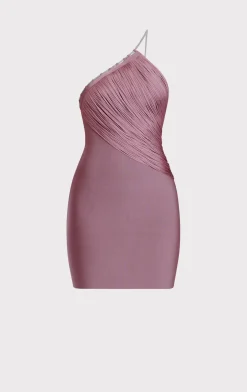 Dresses-Hervé Léger THE ARIA DRESS MAUVE