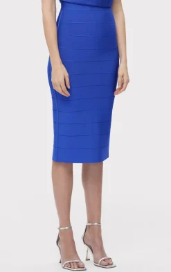 Separates|Bottoms-Hervé Léger THE ARIANA SKIRT VIOLET