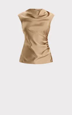 Separates|Tops-Hervé Léger THE AUDREY TOP LATTE