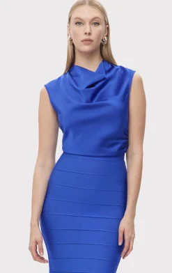 Separates|Tops-Hervé Léger THE AUDREY TOP VIOLET