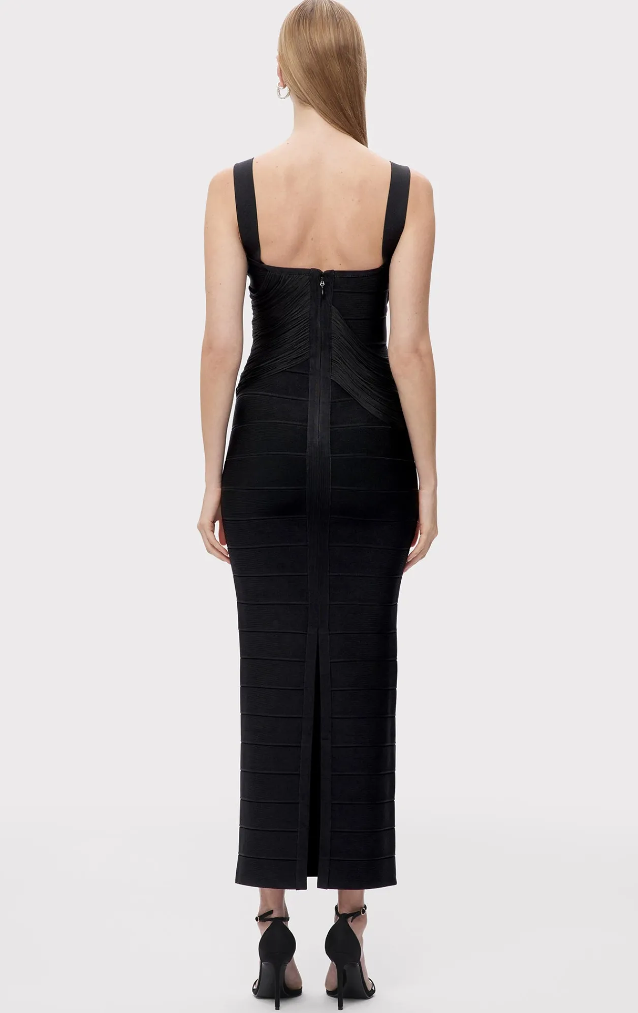 Dresses|Gowns-Hervé Léger THE AUTUMN GOWN BLACK