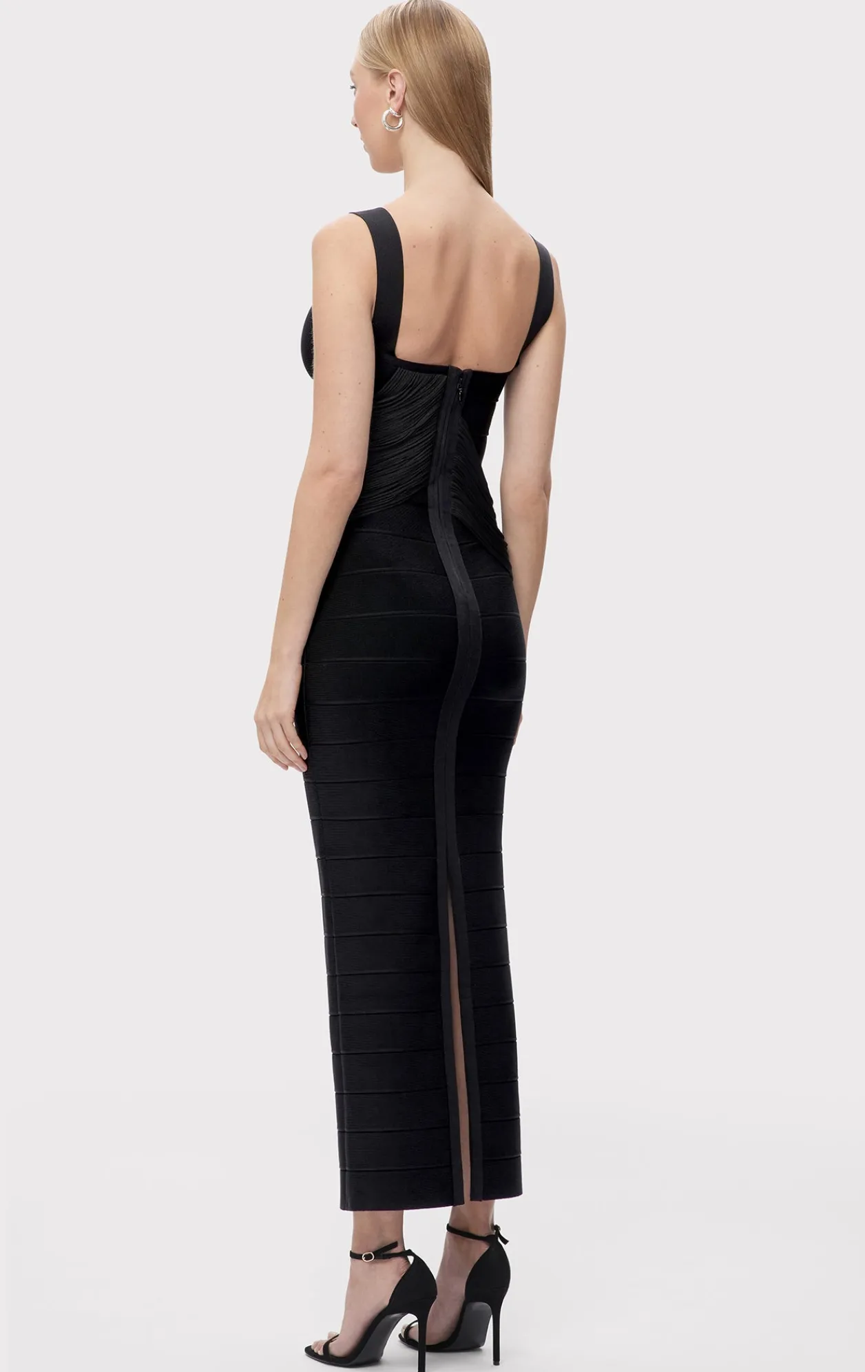 Dresses|Gowns-Hervé Léger THE AUTUMN GOWN BLACK