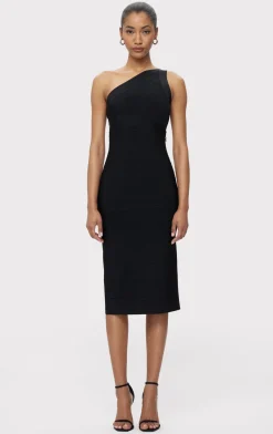 Dresses-Hervé Léger THE BELLA DRESS BLACK