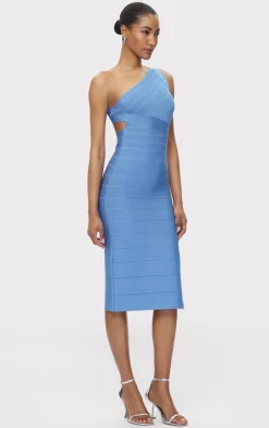 Dresses-Hervé Léger THE BELLA DRESS HYDRANGEA