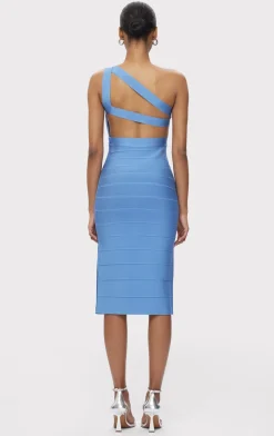 Dresses-Hervé Léger THE BELLA DRESS HYDRANGEA