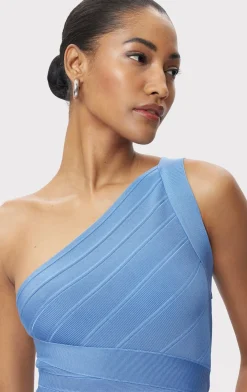 Dresses-Hervé Léger THE BELLA DRESS HYDRANGEA