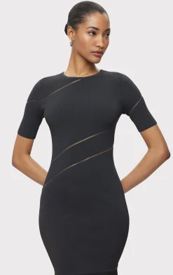 Dresses-Hervé Léger THE BETH DRESS FLINT