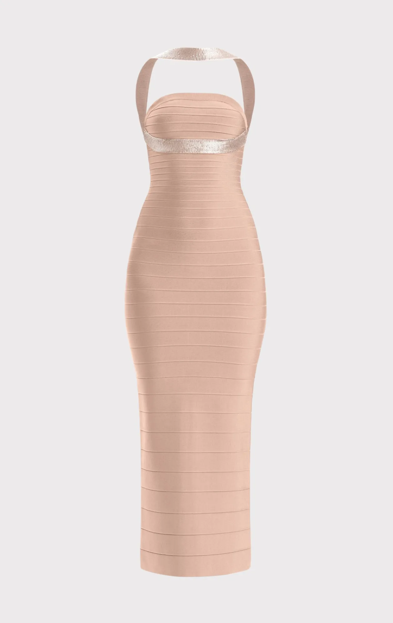 Dresses|Gowns-Hervé Léger THE BRUNA GOWN BARE
