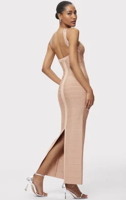 Dresses|Gowns-Hervé Léger THE BRUNA GOWN BARE