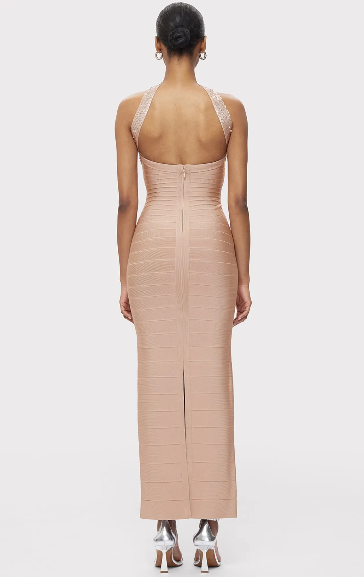 Dresses|Gowns-Hervé Léger THE BRUNA GOWN BARE