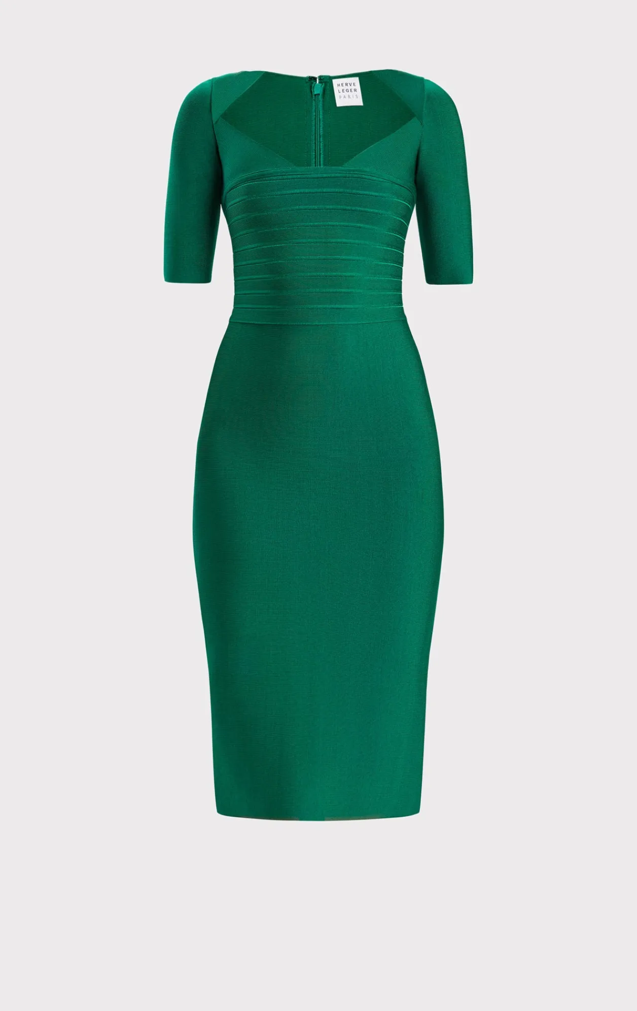Dresses-Hervé Léger THE CAROLINE DRESS FOREST