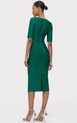 Dresses-Hervé Léger THE CAROLINE DRESS FOREST
