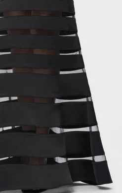 Dresses|Gowns-Hervé Léger THE CLAUDIA GOWN BLACK