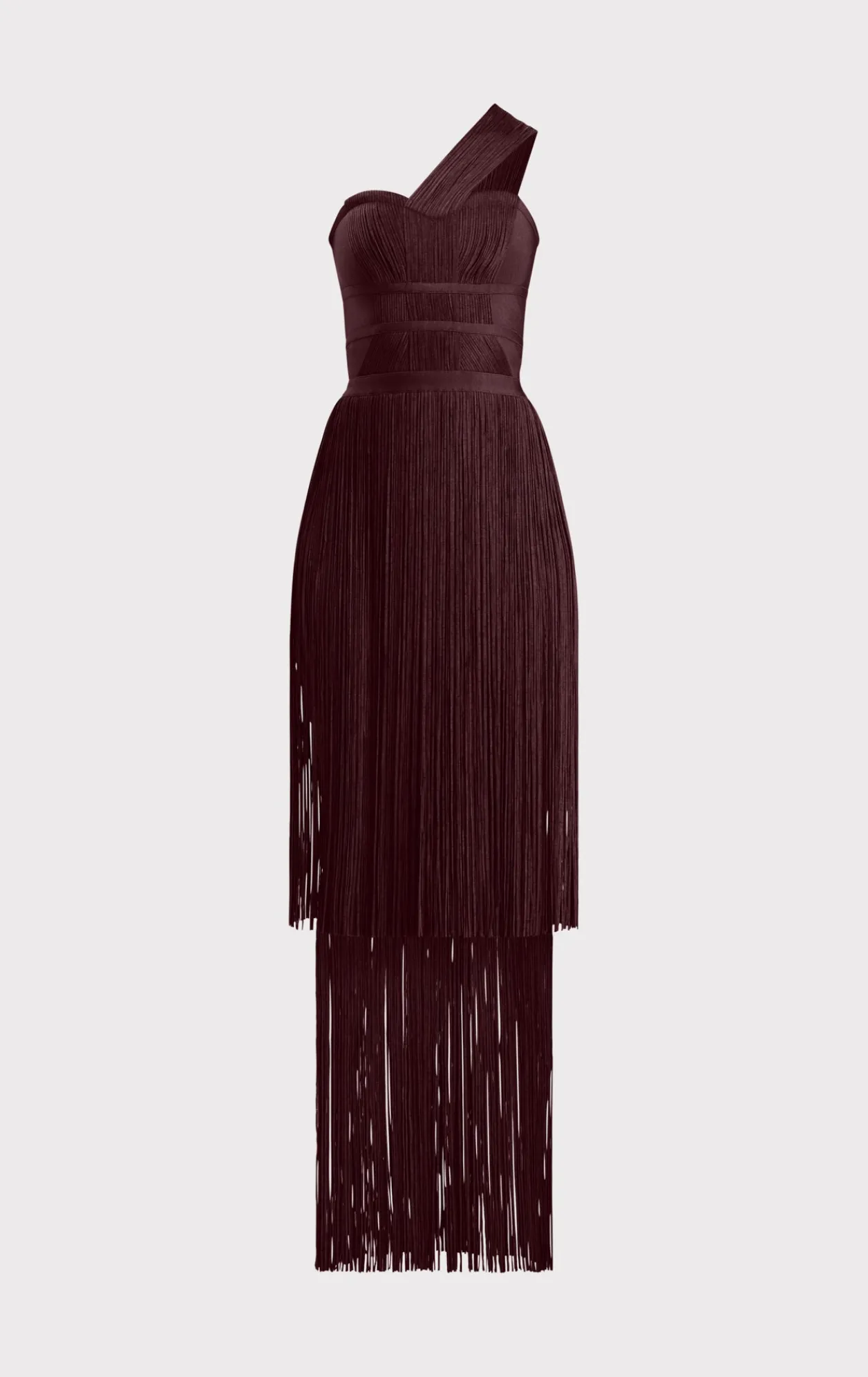 Dresses|Gowns-Hervé Léger THE DANIELLA GOWN MALBEC