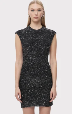 Dresses-Hervé Léger THE DELILAH DRESS BLACK