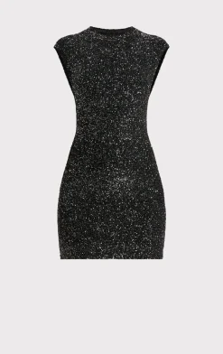 Dresses-Hervé Léger THE DELILAH DRESS BLACK