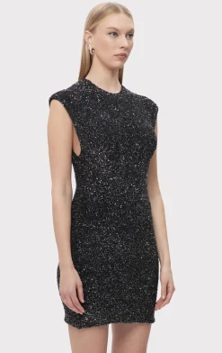 Dresses-Hervé Léger THE DELILAH DRESS BLACK